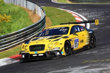 24h-Rennen Nürburgring 2017 - Nordschleife - Startnummer 37 - Bentley Continental GT3 - Bentley Team Abt - Klasse SP 9 LG