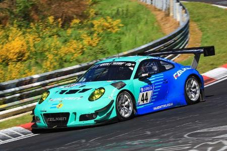 24h-Rennen Nürburgring 2017 - Nordschleife - Startnummer 44 - Porsche 911 GT3 R - Falken Motorsports - Klasse SP 9