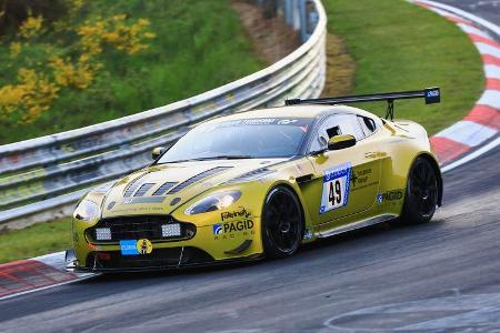 24h-Rennen Nürburgring 2017 - Nordschleife - Startnummer 49 - Aston Martin Vantage V12 - Aston Martin Lagonda of Europe - Kl...
