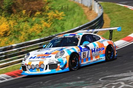 24h-Rennen Nürburgring 2017 - Nordschleife - Startnummer 61 - Porsche 911 GT3 Cup (991) - Gigaspeed Team GetSpeed Performanc...