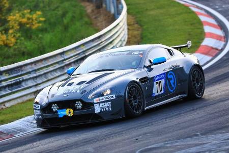 24h-Rennen Nürburgring 2017 - Nordschleife - Startnummer 70 - Aston Martin Vantage GT4 -R-Motorsport - Klasse SP 10