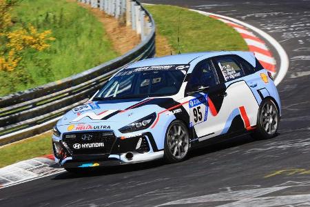 24h-Rennen Nürburgring 2017 - Nordschleife - Startnummer 95 - Hyundai I30 N - Hyundai N - Klasse SP 3T