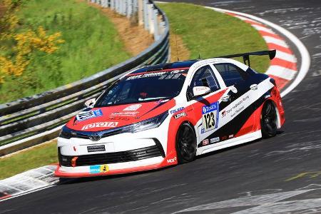 24h-Rennen Nürburgring 2017 - Nordschleife - Startnummer 123 - Toyota Corolla Altis - Toyota Gazoo Racing Team Thailand - Kl...