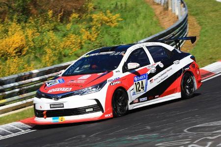 24h-Rennen Nürburgring 2017 - Nordschleife - Startnummer 124 - Toyota Corolla Altis - Toyota Gazoo Racing Team Thailand - Kl...