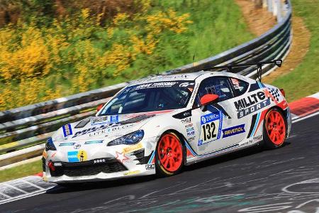 24h-Rennen Nürburgring 2017 - Nordschleife - Startnummer 132 - Toyota GT 86 - Manheller Racing - Klasse SP 3