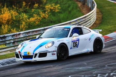 24h-Rennen Nürburgring 2017 - Nordschleife - Startnummer 136 - Porsche 911 Carrera - aesthetic Racing - Klasse V 6