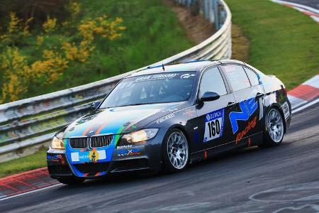 24h-Rennen Nürburgring 2017 - Nordschleife - Startnummer 160 - BMW 325i - Klasse V 4