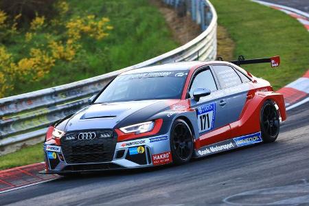 24h-Rennen Nürburgring 2017 - Nordschleife - Startnummer 171 - Audi RS3 LMS - Bonk Motorsport - Klasse TCR