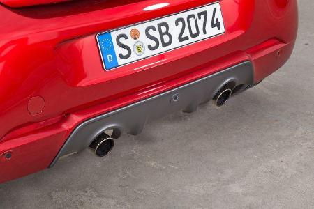 Smart Forfour Brabus, Endrohre