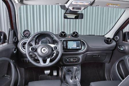 Smart Forfour Brabus, Cockpit