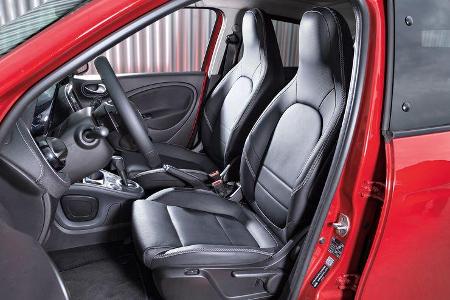 Smart Forfour Brabus, Sitze
