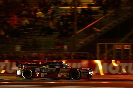 Audi R18 - Startnummer #7 - 24h-Rennen Le Mans 2016 - Sonntag - 19.6.2016