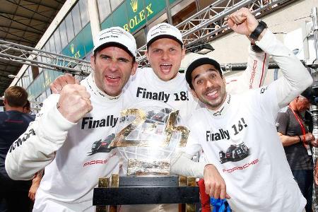 Porsche - Dumas - Lieb - Jani - 24h-Rennen Le Mans 2016