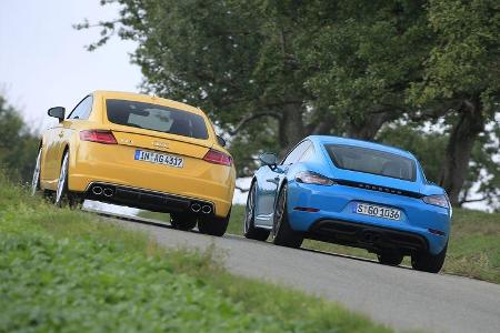 Audi TTS, Porsche Cayman