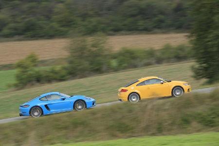 Audi TTS, Porsche Cayman