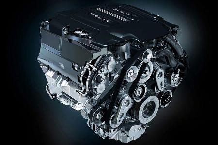 Als Antrieb dient der Supercharged 5.0-Liter AJ-V8 der dritten Generation.