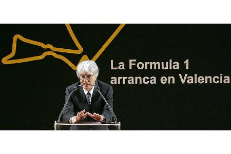 Bernie Ecclestone hat einen Vertrag für die Austragung des GP Tuvalu unterschrieben, wegen der globalen Erwärmung allerdings...