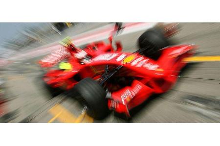 Kimi Räikkönen war dank neuer Abstimmung in Hochstimmung.