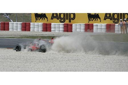 ... und schickt Alonso auf die Sandbank.