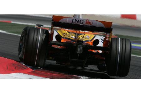 Auch Heikki Kovalainen kommt langsam in Tritt.