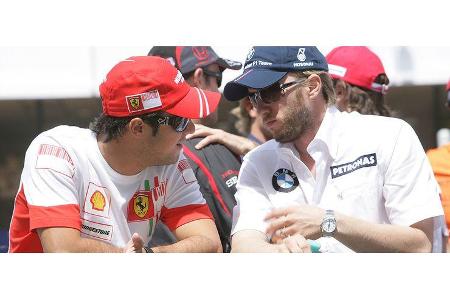 Felipe Massa beschäftigen dagegen viel elementarere Fragen: 