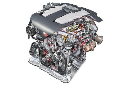 Der V6-Motor entwickelt aus drei Litern Hubraum eine Leistung von 240 PS.