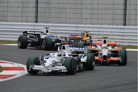 Für den anderen BMW von Nick Heidfeld lief es nach einem verkorksten Qualifying dagegen gar nicht rund.