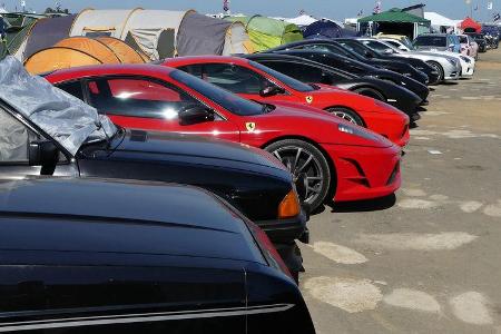 Impressionen - Carspotting - Fan-Autos - 24h-Rennen Le Mans 2017