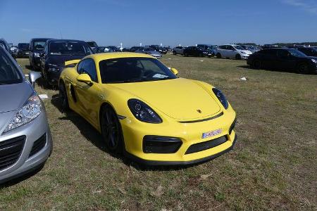 Porsche Cayman GT4 - Carspotting - Fan-Autos - 24h-Rennen Le Mans 2017