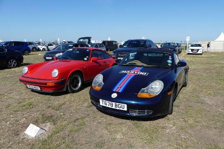 Porsche Boxster - Porsche 911 SC - Carspotting - Fan-Autos - 24h-Rennen Le Mans 2017