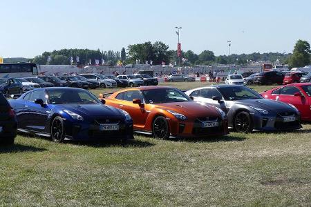 Nissan GT-R - Carspotting - Fan-Autos - 24h-Rennen Le Mans 2017