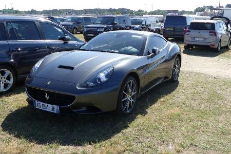 Ferrari California - Carspotting - Fan-Autos - 24h-Rennen Le Mans 2017
