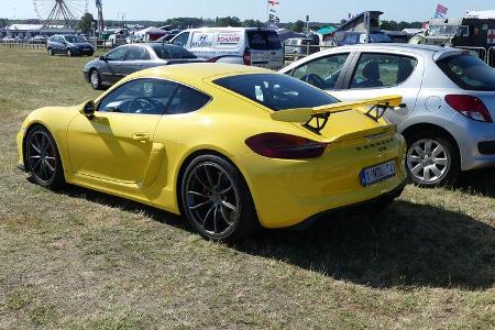 Porsche Cayman GT4 - Carspotting - Fan-Autos - 24h-Rennen Le Mans 2017
