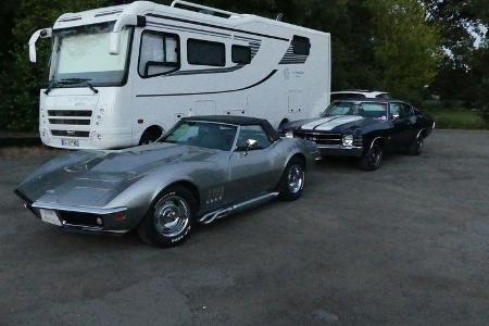 Chevrolet Corvette - Camaro SS - Carspotting - Fan-Autos - 24h-Rennen Le Mans 2017