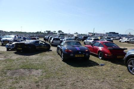 Lamborghini Huracán - Porsche Boxster - Porsche 911 SC - Carspotting - Fan-Autos - 24h-Rennen Le Mans 2017