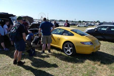 Porsche 911 Carrera S - Carspotting - Fan-Autos - 24h-Rennen Le Mans 2017