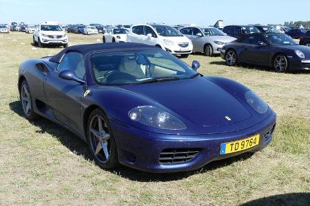 Ferrari 360 Spider - Carspotting - Fan-Autos - 24h-Rennen Le Mans 2017