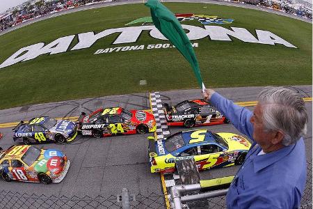 Impressionen vom Nascar-Auftaktrennen Daytona 500...