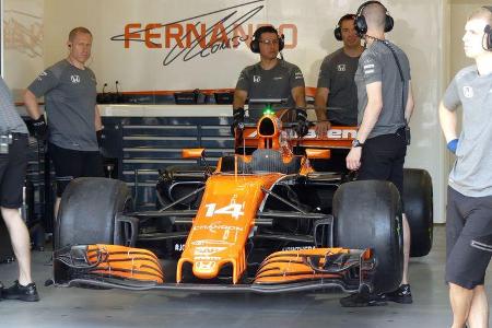 McLaren-Honda - Formel 1 - GP Aseerbaidschan 2017 - Training - Freitag - 23.6.2017