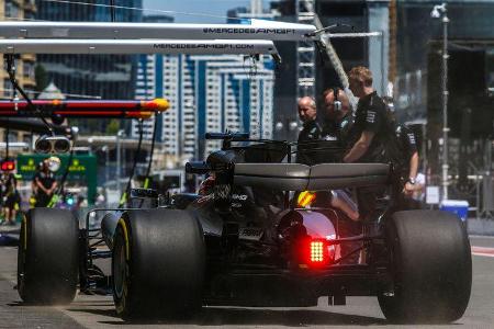 Lewis Hamilton - Mercedes - Formel 1 - GP Aserbaidschan 2017 - Training - Freitag - 23.6.2017