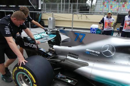 Mercedes - Formel 1 - GP Aserbaidschan 2017 - Baku - Donnerstag - 22.6.2017