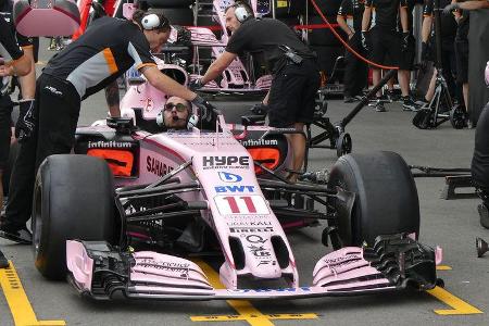 Force India - Formel 1 - GP Aserbaidschan 2017 - Baku - Donnerstag - 22.6.2017