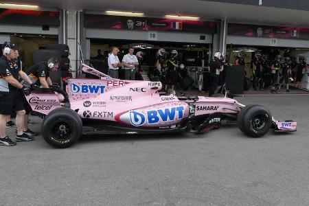 Force India - Formel 1 - GP Aserbaidschan 2017 - Baku - Donnerstag - 22.6.2017