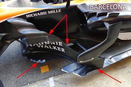 McLaren - F1-Technik - GP Monaco 2017