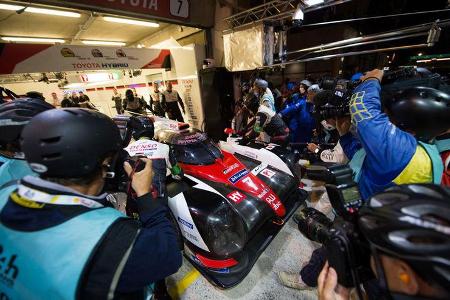 Toyota TS050 Hybrid - Startnummer #7 - 24h-Rennen Le Mans 2017 - Qualifying