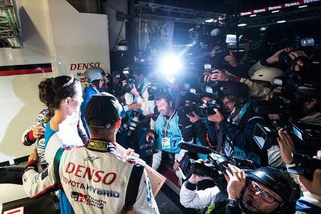 Sarrazin - Kobayashi - Conway - Toyota TS050 Hybrid - Startnummer #7 - 24h-Rennen Le Mans 2017 - Qualifying