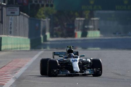 Valtteri Bottas - Mercedes - GP Aserbaidschan 2017 - Qualifying - Baku - Samstag - 24.6.2017