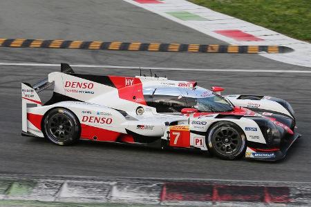 Der TS050 zeigte sich beim Vortest schnell in den kurvenreichen Sektionen, führte aber gleichzeitig die LMP1-Topspeedwertung...