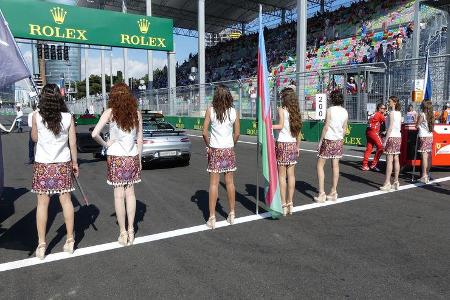 Grid Girls - GP Aserbaidschan 2017 - Baku