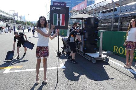 Grid Girls - GP Aserbaidschan 2017 - Baku